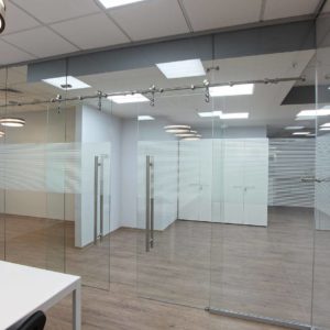 Противопожарная перегородка с переменной прозрачностью / серия FRM5359